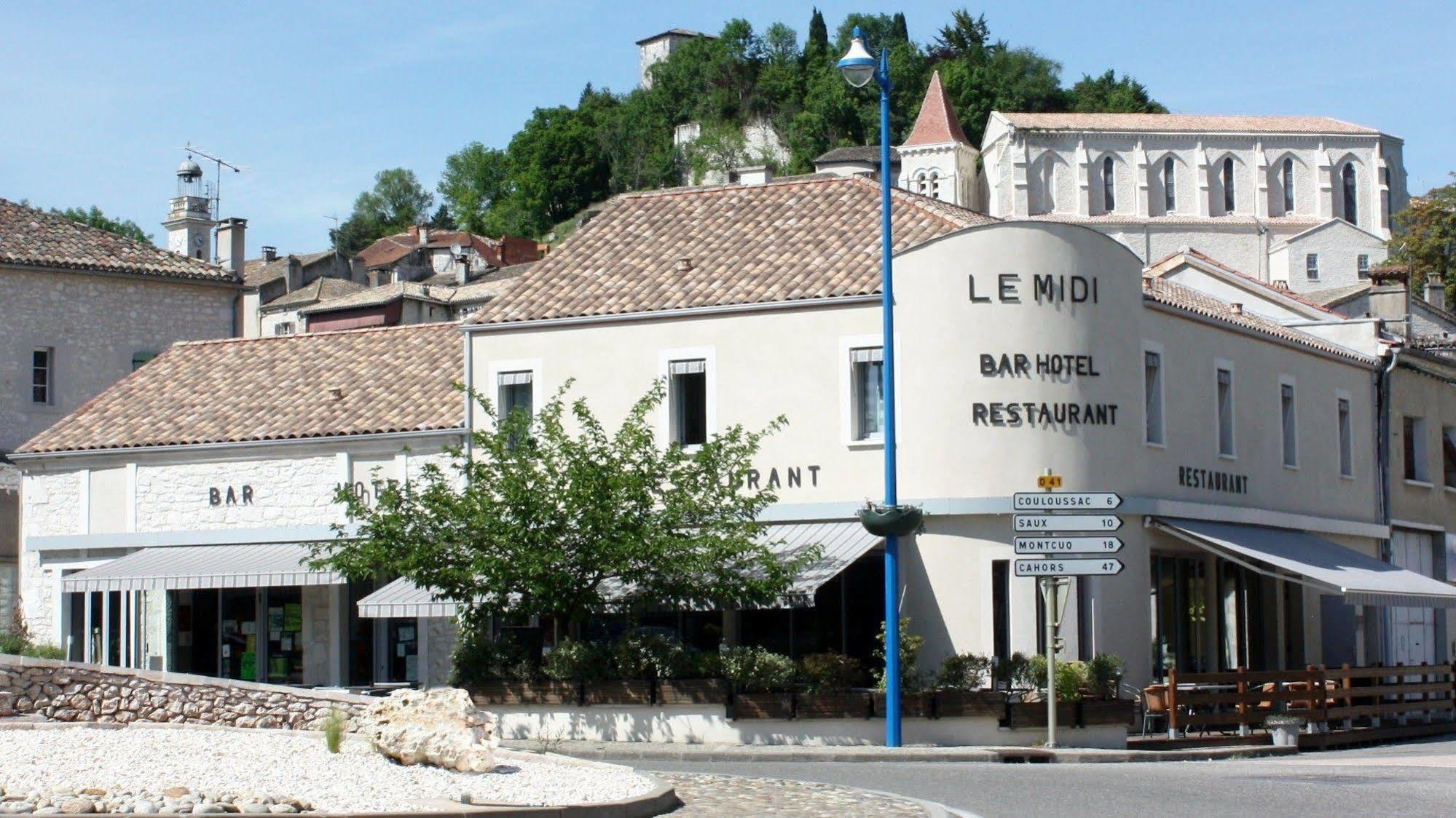Hotel Le Midi Montaigu-de-Quercy Zewnętrze zdjęcie